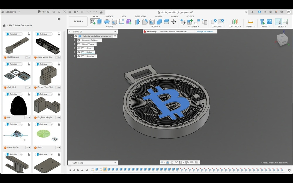 Bitcoin on a Blockchain